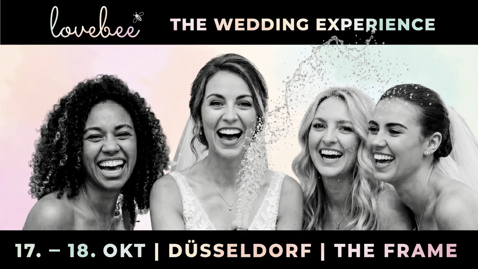 lovebee – The Wedding Experience am 17. und 18. Oktober in THE FRAME Düsseldorf